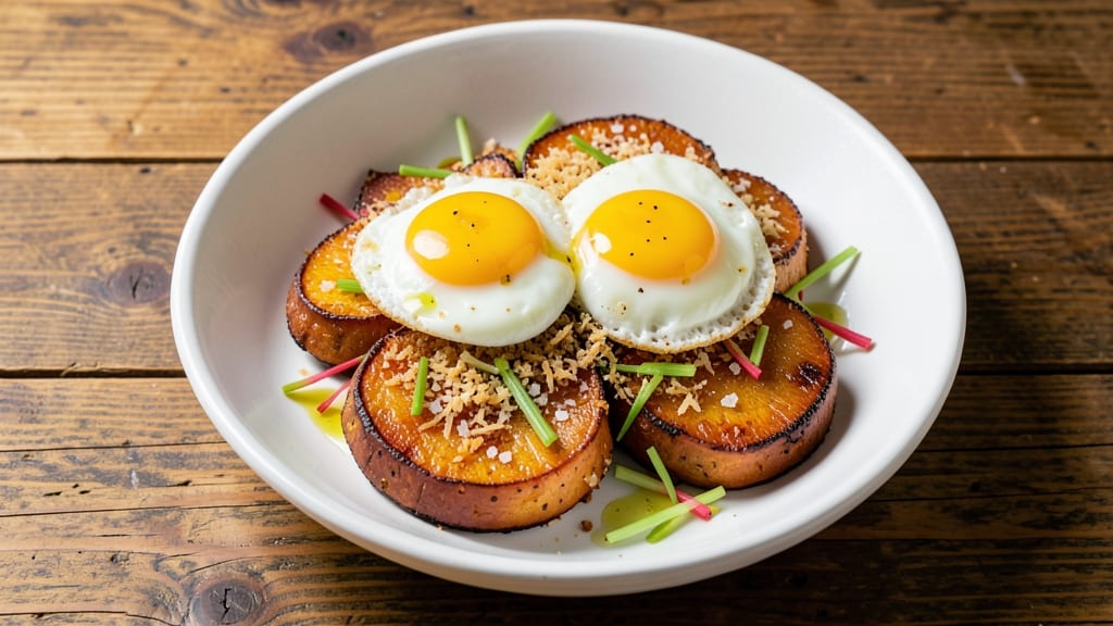 Baked Sweet Potato Rounds Recipe: Crispy Celery-Crusted Sweetness in 20 Minutes