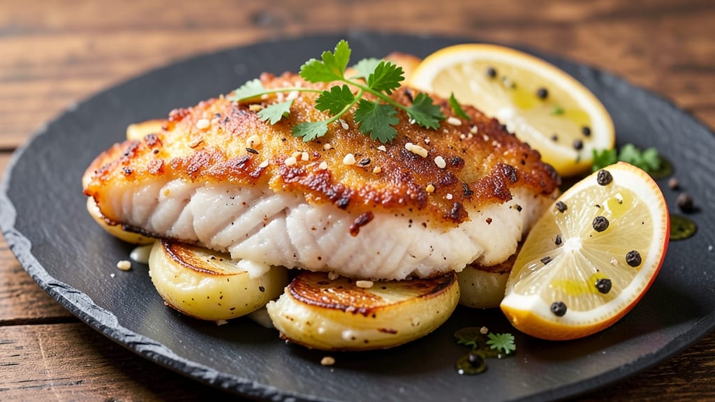 Baked Potato Crusted Cod Recipe: Crunchy Exterior, Fluffy Fish Magic