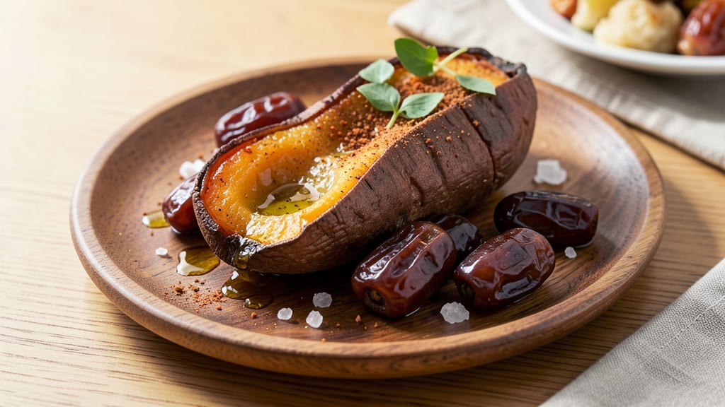 Sweet Potato Date Recipe: Caramelized Sweetness With Warm Cinnamon Crunch