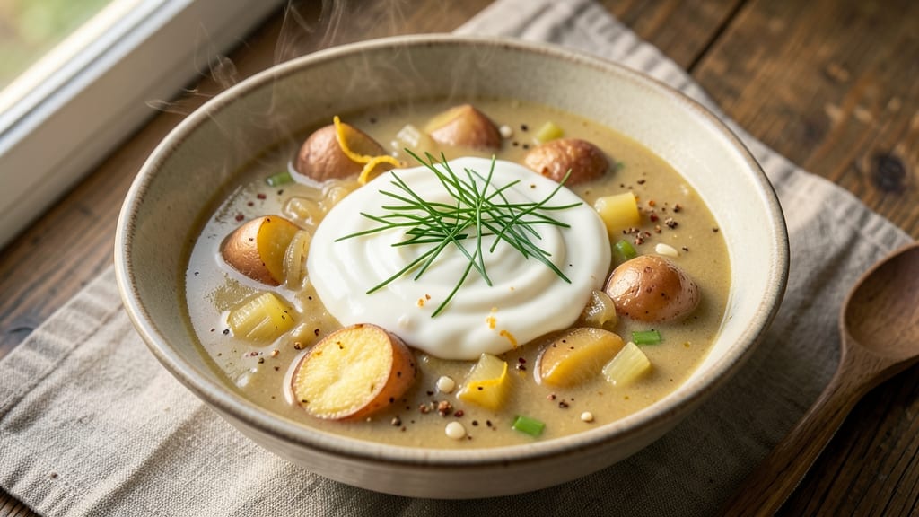 Baked Potato Soup Recipe Stove Top: One-Pot Creamy Velvety Richness