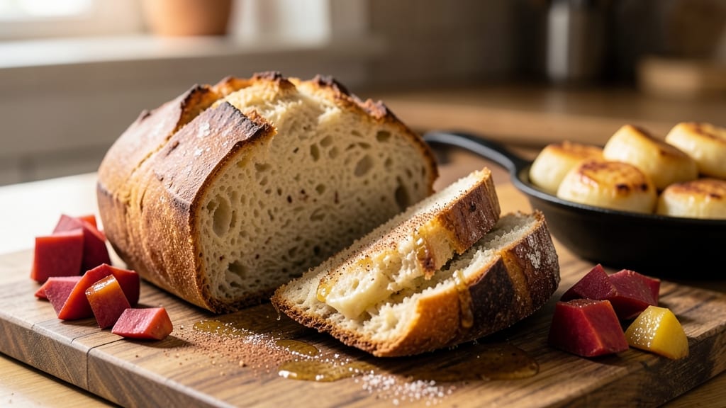 Bahamian Potato Bread Recipe: Spiced Flour and Root Harmony
