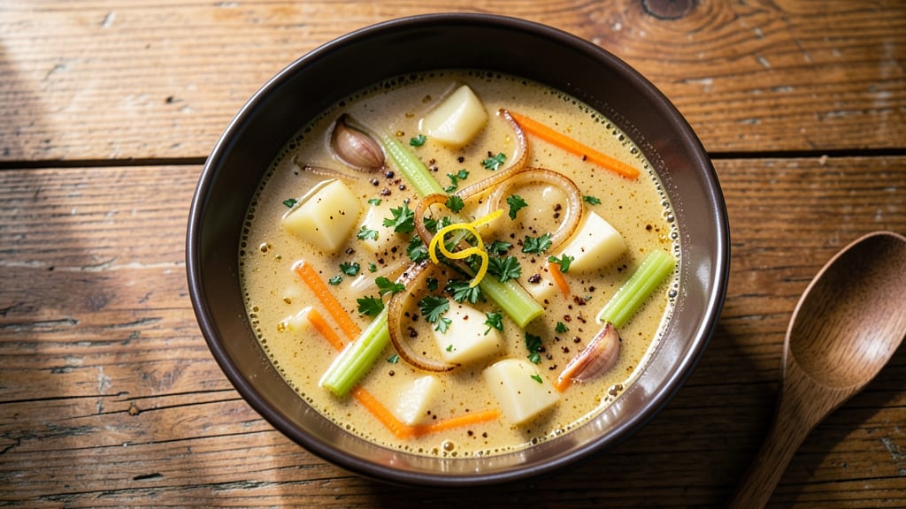 Potato Soup Recipe Ninja Foodi: Crispy Celery Top Magic in 30 Minutes
