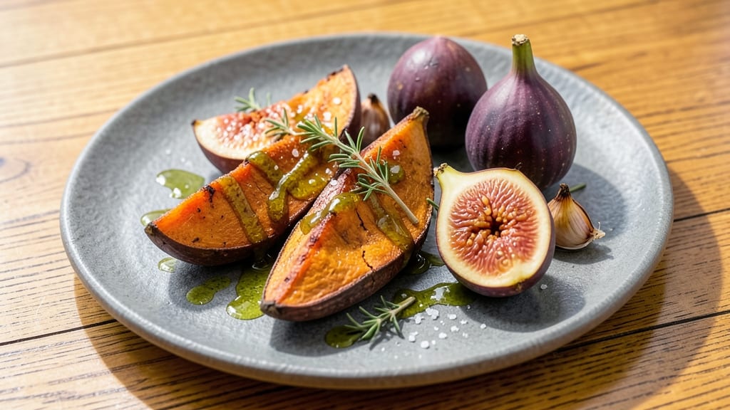 Sweet Potato and Fig Recipe: Roasted Sweetness Meets Jammy Fig Jam