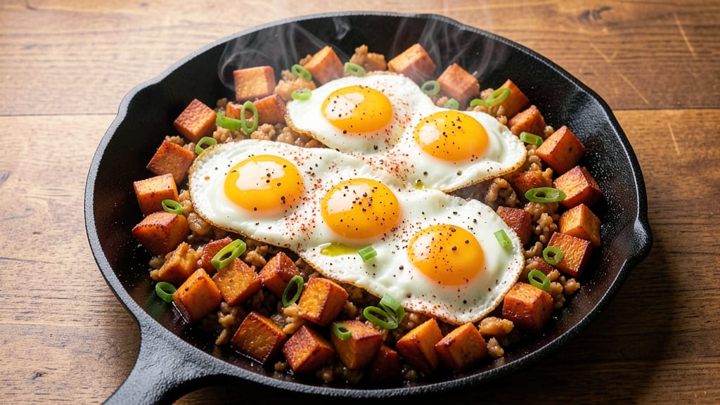 Sweet Potato Hash Recipe Skillet: One-Pan Breakfast With Smoky-Sweet Crisp