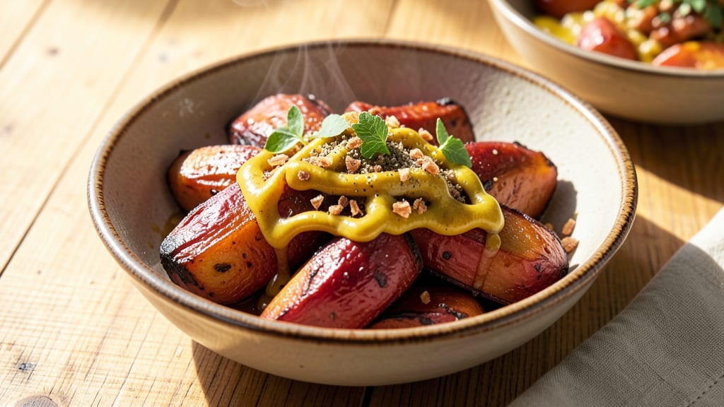 Sweet Potato South African Recipe: Spiced Mustard Crunch and Creamy Center Magic