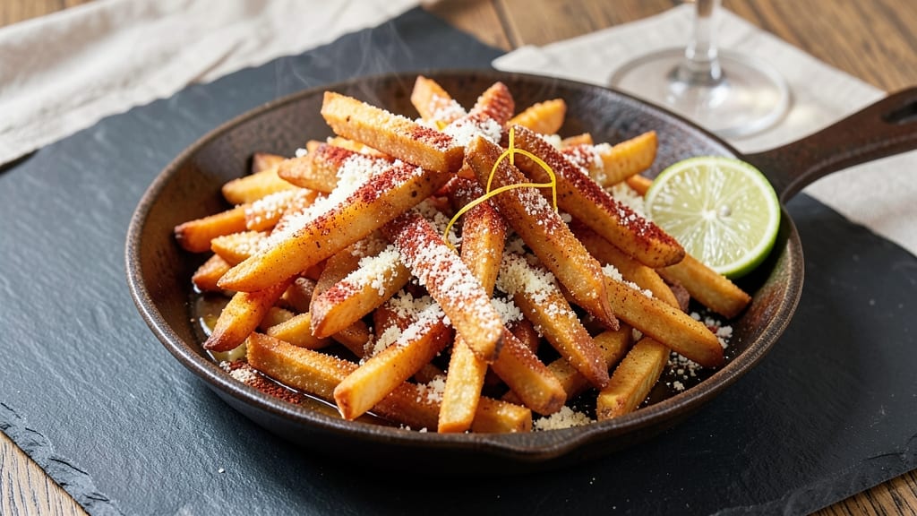 Applebee's Sweet Potato Fries Recipe: Smoky Garlic Parmesan Crunch