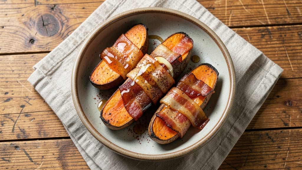 Bacon Wrapped Sweet Potato Recipe: Smoky Crispy Bites with Caramelized Sweetness