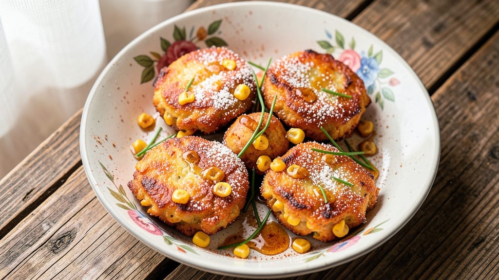 Sweet Potato Corn Fritters Recipe: Golden Crunch Meets Sweet Spice Harmony