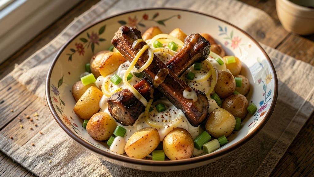 12 Bones Smoked Potato Salad Recipe: Smoky BBQ Flavor Meets Crunchy Celery Crunch