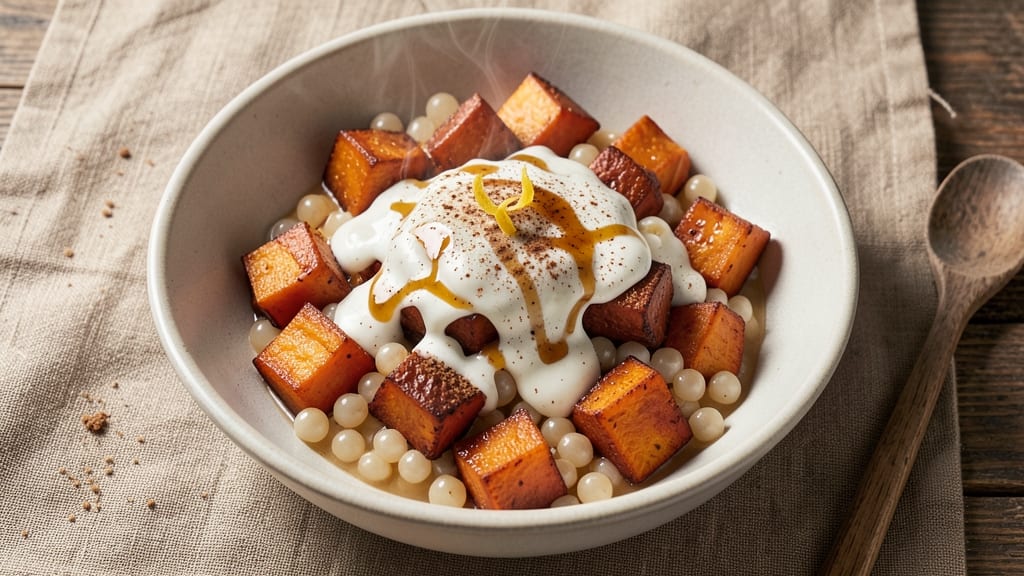 Sweet Potato Tapioca Recipe: Chewy Pearl Pudding With Caramelized Sweetness