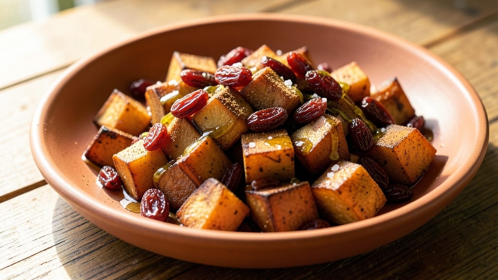Sweet Potato Raisin Recipe: Warm Spice and Raisin Harmony in One Pan