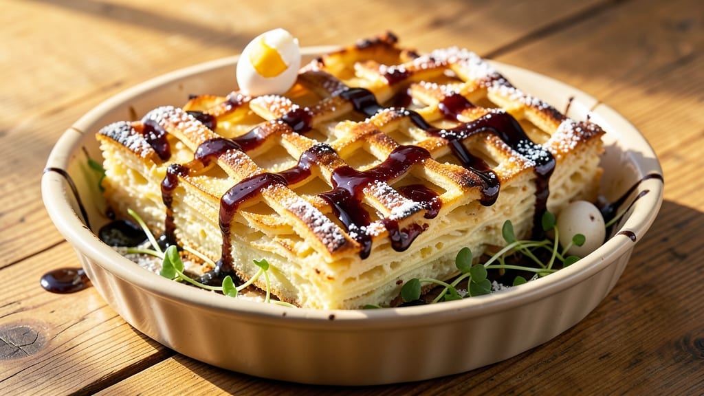 Balsamic Potato Torte Recipe: Sweet-Tangy Layers With Crispy Top