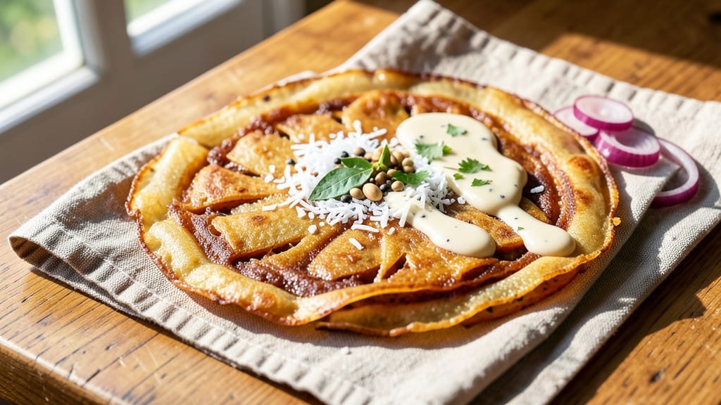 Sweet Potato Dosa Recipe: Crispy Fermented Lattice With Spiced Filling