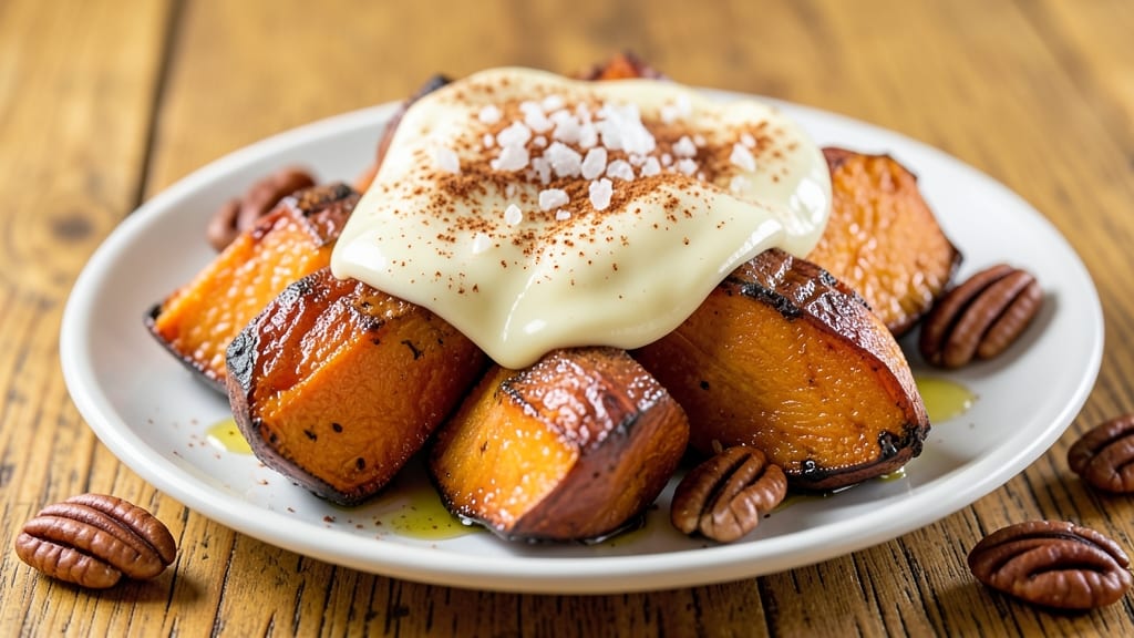 Sweet Potato Recipe The Kitchen: Caramelized Cinnamon Crunch With Warm Spice Bliss