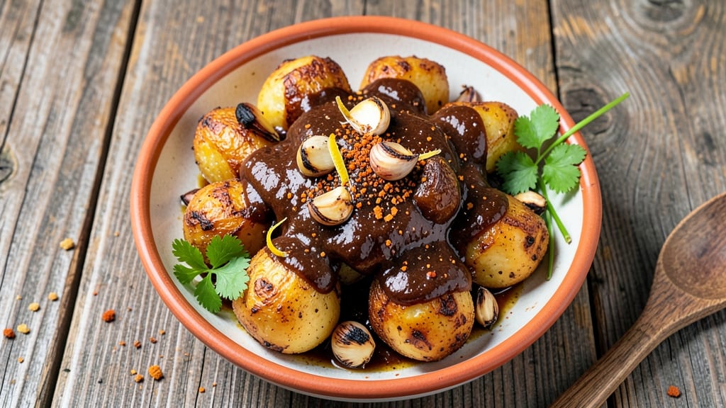 Vegan Mexican Potato Recipe: Smoky Chipotle and Cilantro Crunch in One Pan