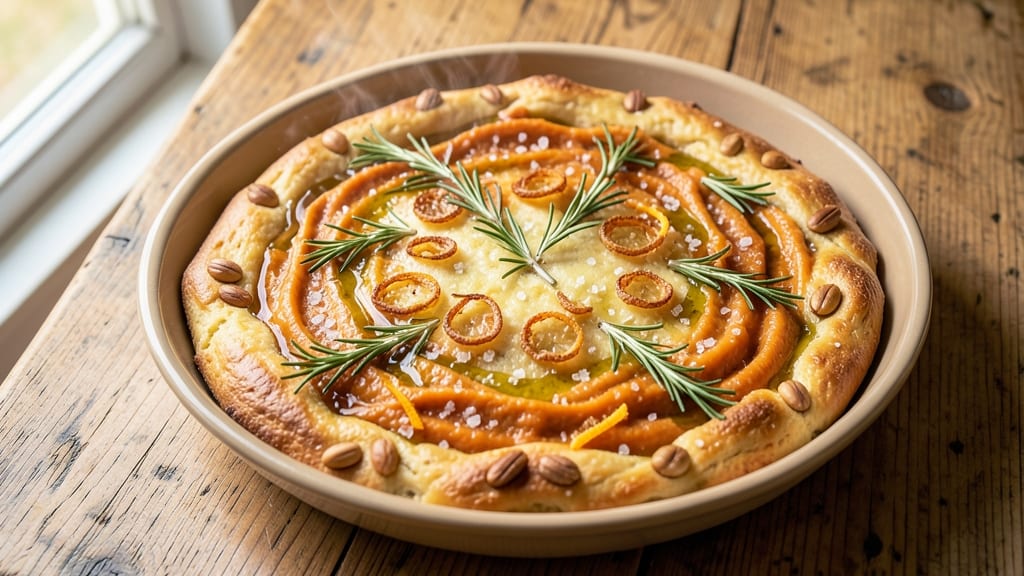 Sweet Potato Focaccia Recipe: Crispy Olive Oil Crust With Roasted Sweetness