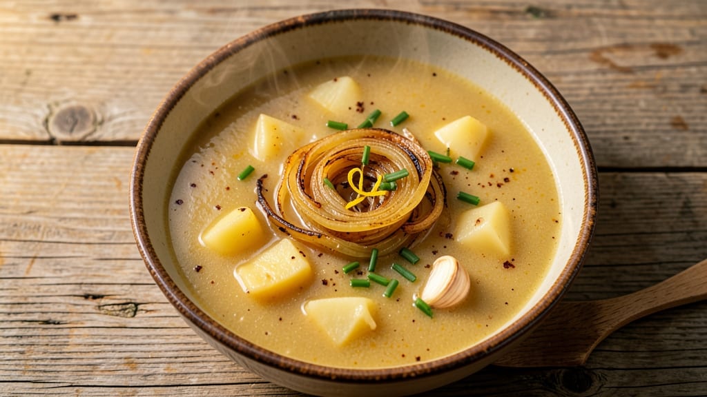 Baked Potato Soup Recipe with Chicken Broth: Velvety Texture and Hearty Flavor