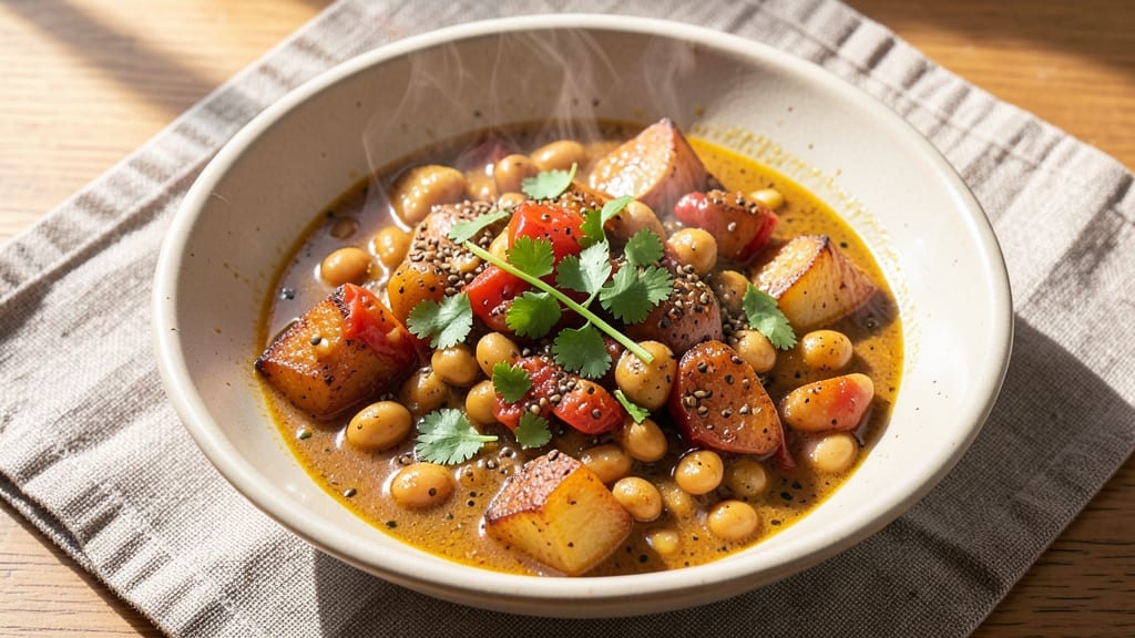 Beans Potato Indian Curry Recipe: Spiced Tomato Gravy That Pairs Perfectly