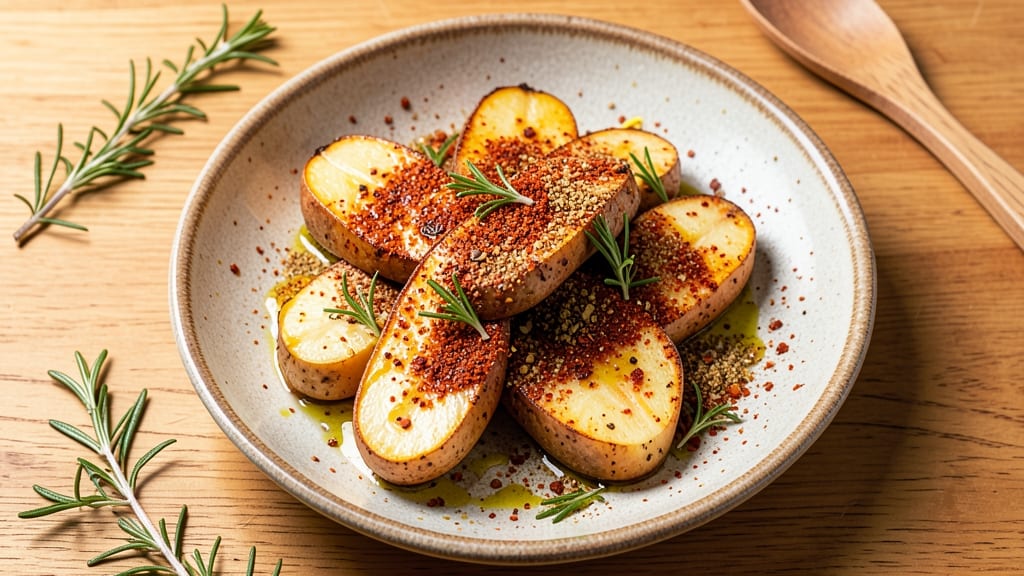 Vegan White Sweet Potato Recipe: Roasted Spice Crunch With Caramelized Edges
