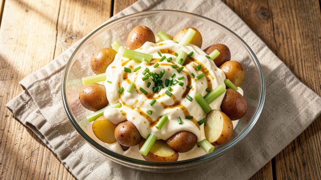 Best Potato Salad Recipe UK: Crispy Celery Crunch and Zesty Mayo Twist