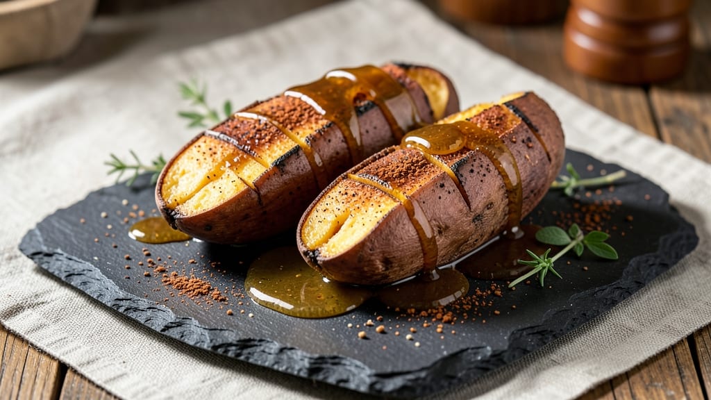 Sweet Potato Blackstone Recipe: Charred Edges and Caramelized Sweetness