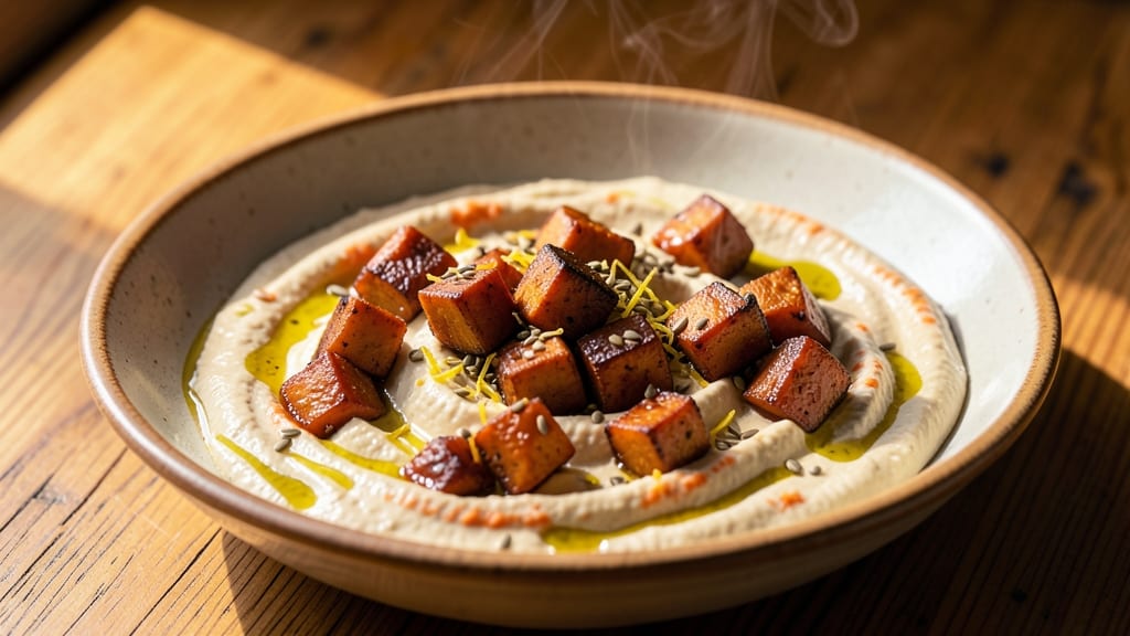 Sweet Potato Hummus Recipe Without Tahini: Roasted Sweetness Meets Creamy Chickpea Magic