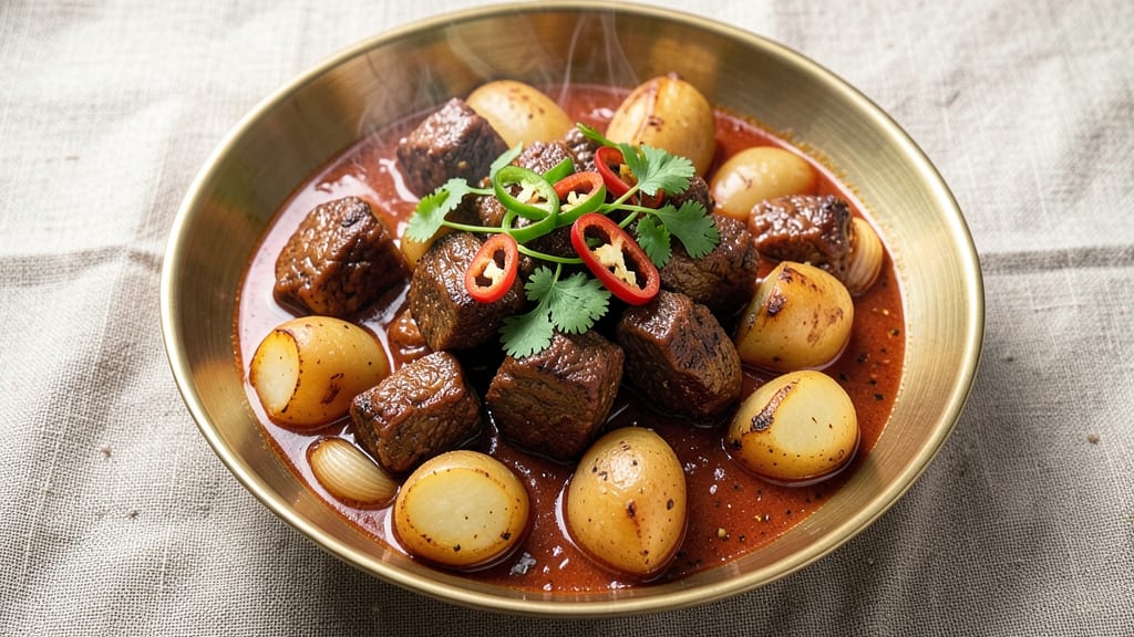 Beef Potato Indian Curry Recipe: Spiced Lentil and Tender Meat Harmony