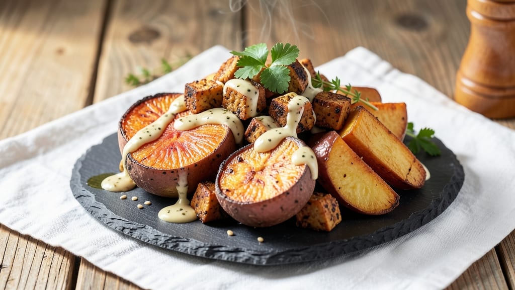 Sweet Potato and Tempeh Recipe: Smoky Roasted Crunch Meets Savory Umami Bites