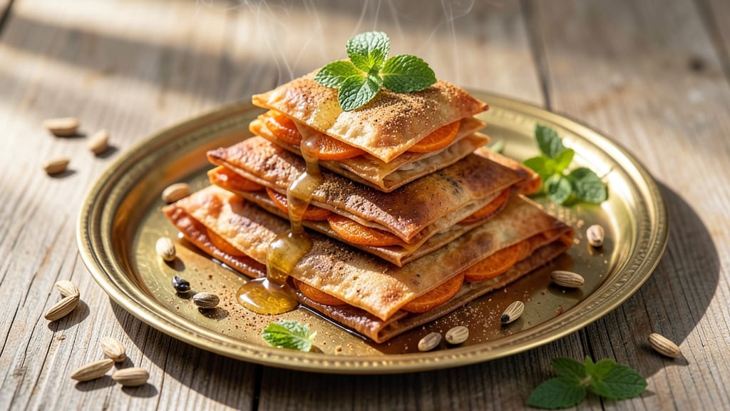 Sweet Potato Sweet Puri Recipe: Crispy Lattice Crowns With Spiced Filling Magic