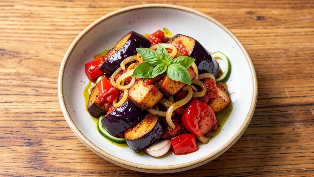 Sweet Potato Ratatouille Recipe: Roasted Sweetness Meets Herbed Vegetable Harmony