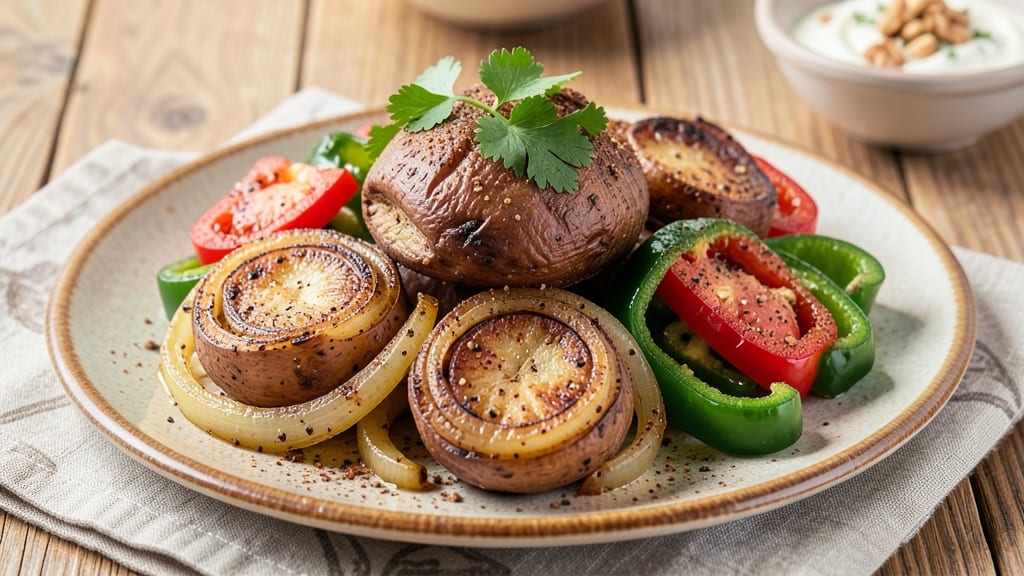 Sweet Potato Onion Bell Pepper Recipe: Caramelized Sweetness Meets Smoky Grill Flavor