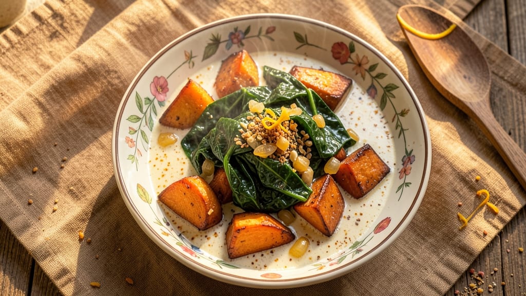 Sweet Potato and Spinach Curry Recipe: Warm Spice and Earthy Green Harmony
