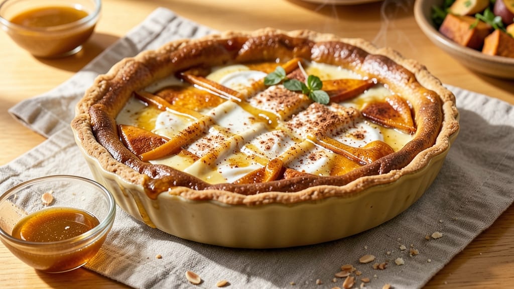 Sweet Potato Pie With Agave Recipe: Spiced Custard Magic in One Bowl